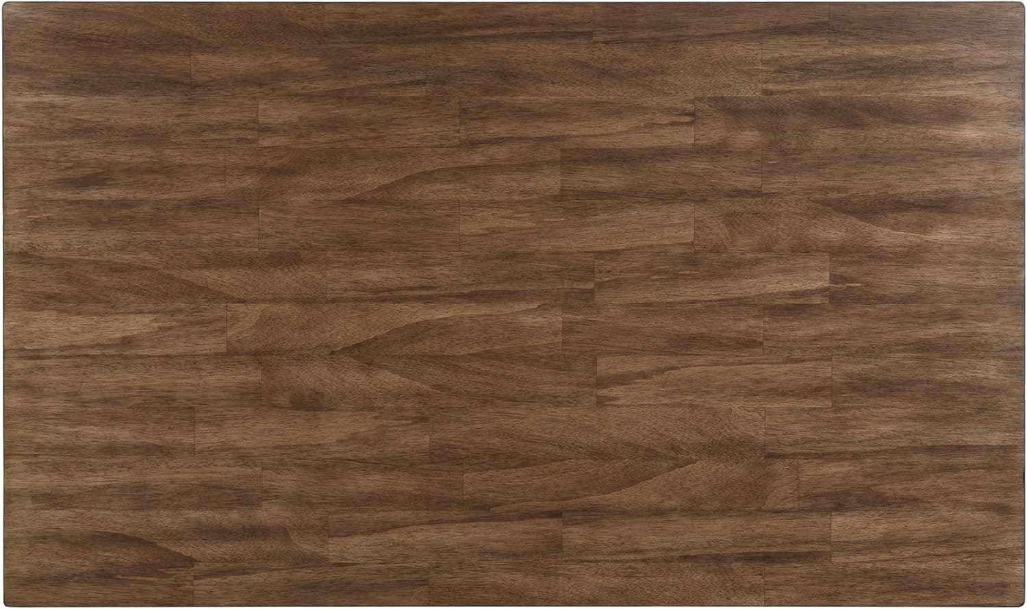 Lexicon Dining Table Set for 6 with Chairs, Solid Wood 7 Piece Farmhouse Dining Room Table and Chairs Set of 6, Cross Back, Easy Assembly Seater for Indoor Home, Dinner, Kitchen, Cherry/White