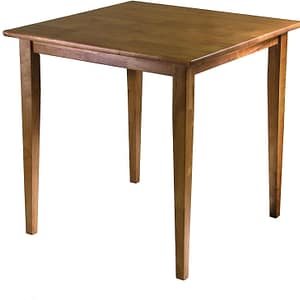 Winsome Groveland 29.13-inch x 29.53-inch x 29.53-inch Wood Square Shaker Leg Dining Table, Light Oak (34130)