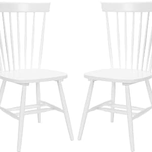 SAFAVIEH Parker Parkse Side Chair, 0, White